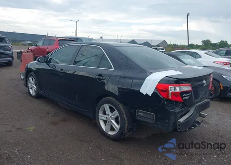 2012 Toyota Camry Se из США, поврежденный, VIN 4T1BF1FK4CU133634